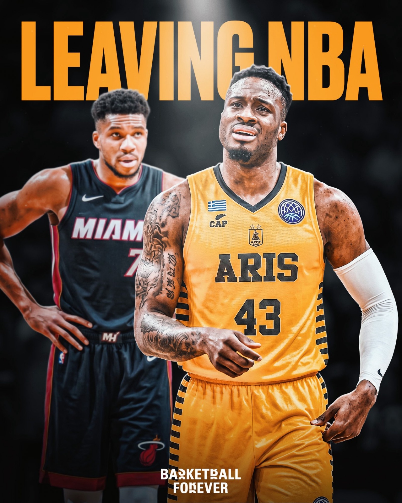 😋赢家！字母哥哥“混”NBA7年赚1200万美元 45岁便可领退休金
